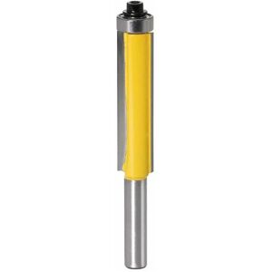 Trimec - Fraise pour défonceuse, affleureuse et toupie Fraise à Bois Fraise Extra-longue Fraise à Raser Mèche Droite-76.2mm, avec La Poignée De 8mm Trimec - Fraise pour défonceuse, affleureuse et toupie Fraise à Bois Fraise Extra-longue Fraise à Raser Mèche Droite-76.2mm, avec La Poignée De 8mm