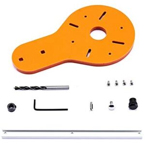 AOUGO Electric Wood Router Circular Cutter Jig Cutter Woodworking Milling Cutter Circle Groove Accessories Tool (A: 1-70cm) AOUGO Electric Wood Router Circular Cutter Jig Cutter Woodworking Milling Cutter Circle Groove Accessories Tool (A: 1-70cm)