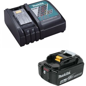 Makita - Genuine 18V 4.0Ah lxt Lithium Battery BL1840 + DC18RC Fast Charger Makita - Genuine 18V 4.0Ah lxt Lithium Battery BL1840 + DC18RC Fast Charger