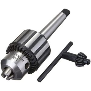 TLILY Heavy Duty Drill Chuck 1/2 Inch Capacity with MT2 Morse Taper 2 Tool Holder and K32 Key (MT2-B16 -13mm) TLILY Heavy Duty Drill Chuck 1/2 Inch Capacity with MT2 Morse Taper 2 Tool Holder and K32 Key (MT2-B16 -13mm)