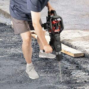 SANBOUSI Heavy Duty Petrol Demolition Jack Hammer Drill Concrete Breaker 2 Chisels 1200W SANBOUSI Heavy Duty Petrol Demolition Jack Hammer Drill Concrete Breaker 2 Chisels 1200W