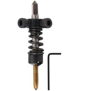 YS-YALOTRS High-speed steel tapping chamfer/straight flute screw tap for lathe/5-in-1 chamfering tool for aluminum/copper/steel/iron/HSS material, M6x0.5 YS-YALOTRS High-speed steel tapping chamfer/straight flute screw tap for lathe/5-in-1 chamfering tool for aluminum/copper/steel/iron/HSS material, M6x0.5