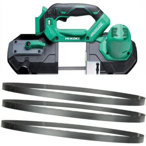 HiKOKI CB18DBLJ4Z Brushless Band Saw 18V Cordless Bandsaw + x3 18TPI Blades BARE HiKOKI CB18DBLJ4Z Brushless Band Saw 18V Cordless Bandsaw + x3 18TPI Blades BARE