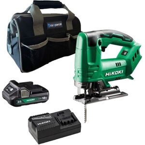 Hikoki CJ18DAW4Z 18V Top Handle Jigsaw + X1 2.0AH Battery + Charger + Bag Hikoki CJ18DAW4Z 18V Top Handle Jigsaw + X1 2.0AH Battery + Charger + Bag