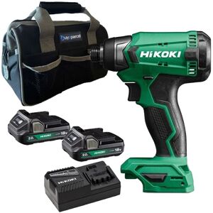 Hikoki WH18DAW4Z 18v Impact Driver 140Nm + X2 2AH Battery + Charger + Bag Hikoki WH18DAW4Z 18v Impact Driver 140Nm + X2 2AH Battery + Charger + Bag