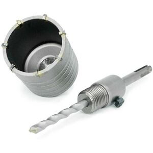 YMYNY Hole saw for concrete, marble, brick, stone, masonry - carbide hole saw with adapter and 8 x 110 mm center drill - concrete core drill YMYNY Hole saw for concrete, marble, brick, stone, masonry - carbide hole saw with adapter and 8 x 110 mm center drill - concrete core drill