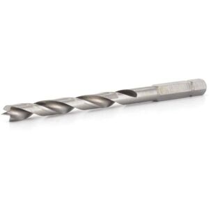 Famag - 9mm HSS-Ground Brad Point Drill Bit 1/4' Hex Shank Long, 1597090 Famag - 9mm HSS-Ground Brad Point Drill Bit 1/4' Hex Shank Long, 1597090