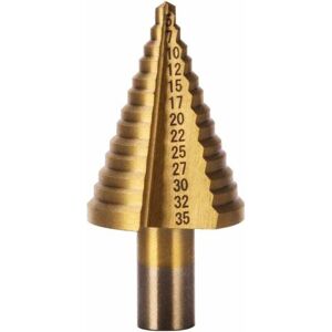 Alwaysh - hss Metal Step Drill Bit 5-35mm Professional Titanium Tapered Drill Bit Step Drill Bit with Case for Wood Plastic Metal Alwaysh - hss Metal Step Drill Bit 5-35mm Professional Titanium Tapered Drill Bit Step Drill Bit with Case for Wood Plastic Metal