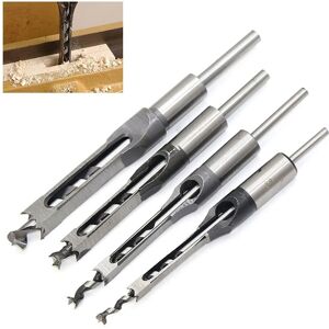 AIPERQ Hss Twist Drill Bit Woodworking Insert Drill Bit Set Square Drill Bit Set Chisel Insert Square Hole AIPERQ Hss Twist Drill Bit Woodworking Insert Drill Bit Set Square Drill Bit Set Chisel Insert Square Hole