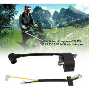 TEHTUY Ignition coil for Husqvarna 136 137 141 141 23 235 240 26 36 41 Chainsaw Replacement Accessories 545199901 TEHTUY Ignition coil for Husqvarna 136 137 141 141 23 235 240 26 36 41 Chainsaw Replacement Accessories 545199901