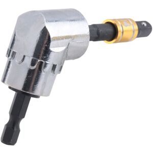 TLILY Impact Grade Power Hand Tools Driver Sockets Adapter Extension Set, 3Pcs Hex Shank Drill Nut Bit Set + 105 Degree Right Angle Screwdriver Attachment TLILY Impact Grade Power Hand Tools Driver Sockets Adapter Extension Set, 3Pcs Hex Shank Drill Nut Bit Set + 105 Degree Right Angle Screwdriver Attachment