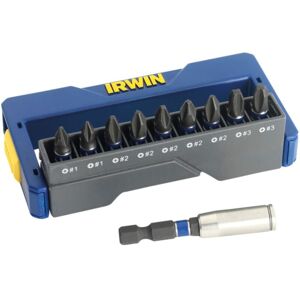 Irwin - Phillips Impact Screwdriver Bit Set, 10 Piece IRW1923419 Irwin - Phillips Impact Screwdriver Bit Set, 10 Piece IRW1923419