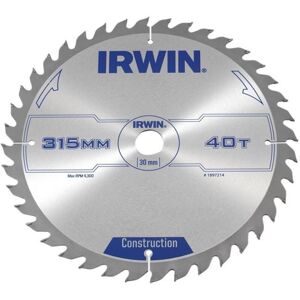 Irwin - General Purpose Table & Mitre Saw Blade 315 x 30mm x 40T atb IRW1897214 Irwin - General Purpose Table & Mitre Saw Blade 315 x 30mm x 40T atb IRW1897214
