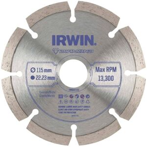 Irwin - Angle Grinder Segmented Diamond Blade 115 x 22.23mm Ceramics IRWIW8087103 Irwin - Angle Grinder Segmented Diamond Blade 115 x 22.23mm Ceramics IRWIW8087103