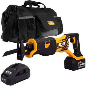 JCB 18V Recip 1x4.0Ah Lithium-Ion Battery and charger in 20" kit bag JCB 18V Recip 1x4.0Ah Lithium-Ion Battery and charger in 20" kit bag
