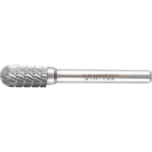 Kennedy - 10X20MM Cylindrical Carbide Ball Nose Burr Cut 9 Kennedy - 10X20MM Cylindrical Carbide Ball Nose Burr Cut 9