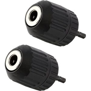 Tlily - Keyless Drill Chuck Converter 3/8' 24UNF + 1/4' Hex Shank sds Adaptor 0.8-10mm Tlily - Keyless Drill Chuck Converter 3/8' 24UNF + 1/4' Hex Shank sds Adaptor 0.8-10mm
