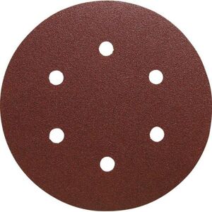 150mm 6 Hole Paper Sanding Discs 220G - Klingspor 150mm 6 Hole Paper Sanding Discs 220G - Klingspor