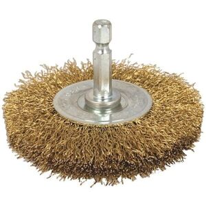 Tools Flat Brush with Quick Chuck 75mm 3146 - Laser Tools Flat Brush with Quick Chuck 75mm 3146 - Laser