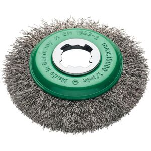 Lessmann 423.37x X-Lock Crimp Stainless Steel Bevel Brush - Non Spark Lessmann 423.37x X-Lock Crimp Stainless Steel Bevel Brush - Non Spark