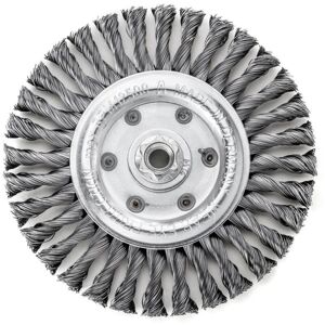 LESSMANN® Lessmann ® - Lessmann Knot Wheel Brush 115 x 14mm M14 Bore, 0.35 Steel Wire LESSMANN® Lessmann ® - Lessmann Knot Wheel Brush 115 x 14mm M14 Bore, 0.35 Steel Wire