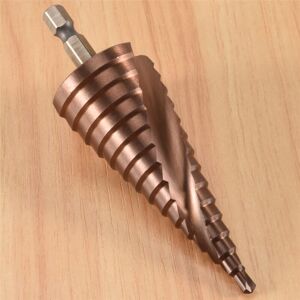 Tlily - M35 hss Co Step Drill Bit Cobalt Cone Bits 4-32Mm Wood Stainless Steel Metal Hole Saw Tool Set Hex Tlily - M35 hss Co Step Drill Bit Cobalt Cone Bits 4-32Mm Wood Stainless Steel Metal Hole Saw Tool Set Hex