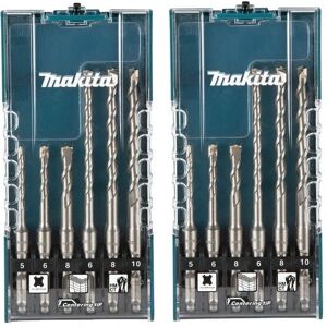 Carbide Tip sds Plus 12 Piece Drill Bit Set - 5 6 8mm - 110 160mm Long - Makita Carbide Tip sds Plus 12 Piece Drill Bit Set - 5 6 8mm - 110 160mm Long - Makita