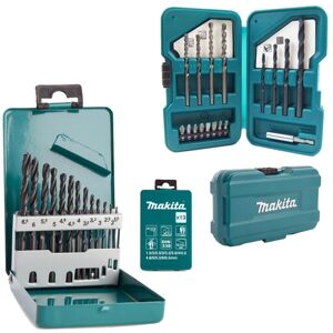 Makita D-54075 13 PC Drill Bit HSS-R Metal + 17 PC Drill Screwdriver Masony Wood Makita D-54075 13 PC Drill Bit HSS-R Metal + 17 PC Drill Screwdriver Masony Wood