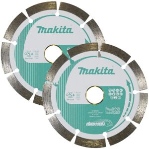 Makita D-80086 Diamond Cutting Disc 125mm Blade Concrete Stone Cutter Grinder X2 Makita D-80086 Diamond Cutting Disc 125mm Blade Concrete Stone Cutter Grinder X2