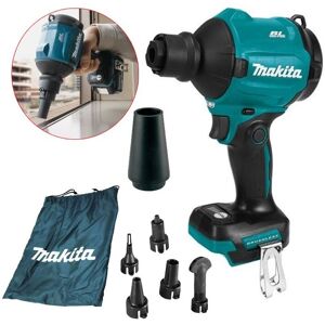 DAS180Z 18v Brushless Dust Blower Inflator Deflator lxt + 6 Nozzles - Makita DAS180Z 18v Brushless Dust Blower Inflator Deflator lxt + 6 Nozzles - Makita