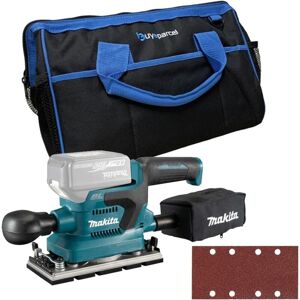 Makita DBO380Z 18v 1/3 Sheet Brushless Sander Cordless + Bag + 10 Sanding Sheets Makita DBO380Z 18v 1/3 Sheet Brushless Sander Cordless + Bag + 10 Sanding Sheets