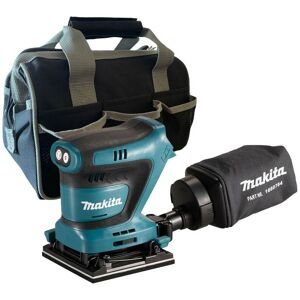 Makita DBO480Z 18v LXT 114mm 1/4 Sheet Finishing Cordless Palm Sander + Tool Bag Makita DBO480Z 18v LXT 114mm 1/4 Sheet Finishing Cordless Palm Sander + Tool Bag