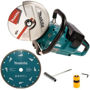 Makita - DCE090ZX1 Twin 18v / 36v 9'' Cordless Brushless Disc Cutter Bare + Blade Makita - DCE090ZX1 Twin 18v / 36v 9'' Cordless Brushless Disc Cutter Bare + Blade