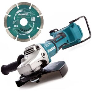 Makita DGA900Z 18v 36v Cordless Brushless 230mm Angle Grinder + Diamond Blade Makita DGA900Z 18v 36v Cordless Brushless 230mm Angle Grinder + Diamond Blade