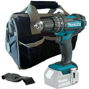Makita DHP482Z 18v LXT 2 Speed Cordless Combi Drill Bare + 12"" Black Tool Bag Makita DHP482Z 18v LXT 2 Speed Cordless Combi Drill Bare + 12"" Black Tool Bag