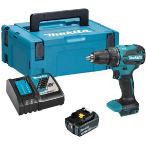 Makita DHP490RT1J 18V LXT Brushless Combi Drill Kit - 1x 5Ah Battery, Charger & Makpac 2 Case Makita DHP490RT1J 18V LXT Brushless Combi Drill Kit - 1x 5Ah Battery, Charger & Makpac 2 Case