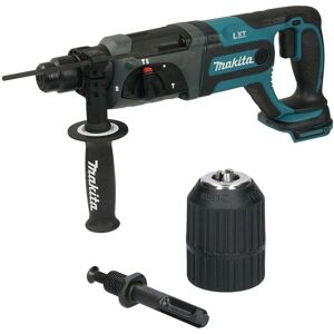 Makita DHR241Z 18V LXT SDS 3 Mode SDS+ Rotary Hammer Drill + Keyless Chuck Makita DHR241Z 18V LXT SDS 3 Mode SDS+ Rotary Hammer Drill + Keyless Chuck