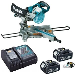 Makita DLS714RTE Slide Compound Mitre Saw 18v 36v LXT 190mm, 2 x 5.0ah + Charger Makita DLS714RTE Slide Compound Mitre Saw 18v 36v LXT 190mm, 2 x 5.0ah + Charger