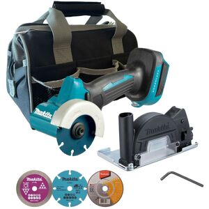 Makita DMC300Z 18V LXT Brushless 76mm Compact Cut Off Tile Saw + 3 Blades + Bag Makita DMC300Z 18V LXT Brushless 76mm Compact Cut Off Tile Saw + 3 Blades + Bag
