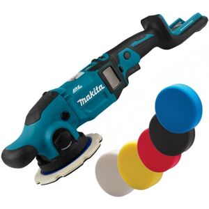 Makita DPO600Z 18v LXT Cordless Brushless Orbital Polisher 150mm + 5 Polish Pads Makita DPO600Z 18v LXT Cordless Brushless Orbital Polisher 150mm + 5 Polish Pads