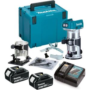 Makita DRT50RMJ - 18V - Cordless - Brushless - Router Makita DRT50RMJ - 18V - Cordless - Brushless - Router