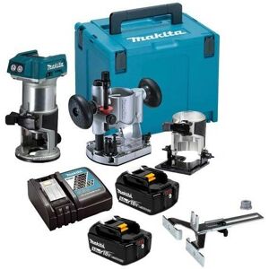 Makita DRT50RTJX2 18V cordless plunge base Router Makita DRT50RTJX2 18V cordless plunge base Router