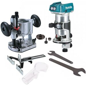 Makita DRT50Z 18V LXT Brushless Cordless Router Laminate Trimmer + Plunge Base Makita DRT50Z 18V LXT Brushless Cordless Router Laminate Trimmer + Plunge Base