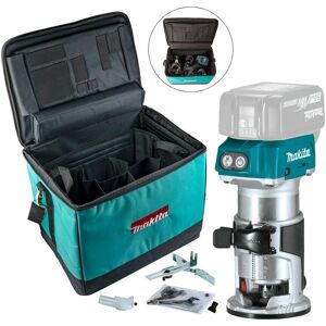 Makita DRT50Z 18V LXT Cordless Brushless Laminate Router Trimmer DRT50 +Cube Bag Makita DRT50Z 18V LXT Cordless Brushless Laminate Router Trimmer DRT50 +Cube Bag