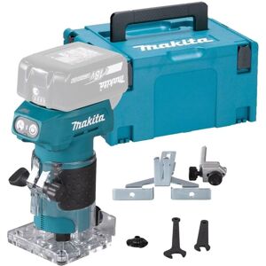 Makita - DRT52Z 18V Cordless lxt Brushless Router Trimmer + Makpac Makita - DRT52Z 18V Cordless lxt Brushless Router Trimmer + Makpac