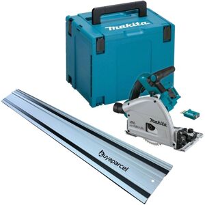 Makita - DSP601ZJU 36v Twin 18v Brushless Plunge Saw Wireless 1x1.5m Guide Rail Makita - DSP601ZJU 36v Twin 18v Brushless Plunge Saw Wireless 1x1.5m Guide Rail