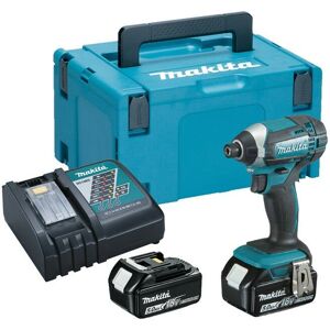 DTD152RTJ 18v Lithium Ion Impact Driver + 2 x 5.0ah Batteries + Charger - Makita DTD152RTJ 18v Lithium Ion Impact Driver + 2 x 5.0ah Batteries + Charger - Makita