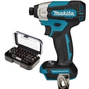 DTD157Z 18v lxt Cordless Brushless Impact Driver + 30pc Bit Set - Makita DTD157Z 18v lxt Cordless Brushless Impact Driver + 30pc Bit Set - Makita