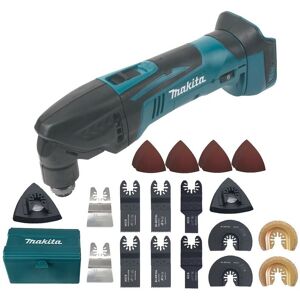 DTM50Z 18v lxt Cordless Multi Tool Bare + 54pc Set Plunge Blades + Box - Makita DTM50Z 18v lxt Cordless Multi Tool Bare + 54pc Set Plunge Blades + Box - Makita