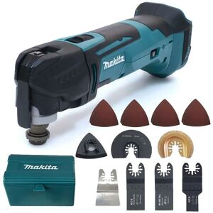 Makita DTM51Z 18v LXT Cordless Multi Tool Bare + 27pc Set Plunge Blades + Box Makita DTM51Z 18v LXT Cordless Multi Tool Bare + 27pc Set Plunge Blades + Box